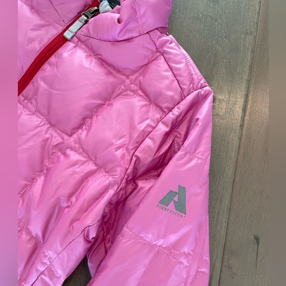 Eddie Bauer First Ascent Kids Puffer Jacket Sz L (12) Pink - Picture 2 of 7